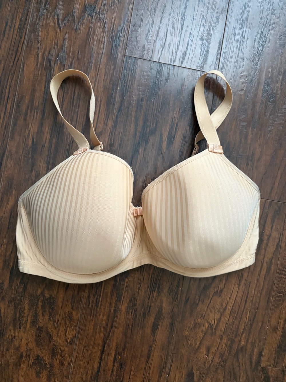 Freya Nude Slightly Striped T-Shirt Bra
